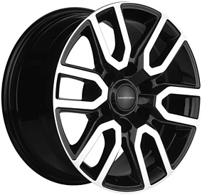 Диски Khomen Wheels KHW1723 (Toyota LC Prado/Lexus GX) Black-FP